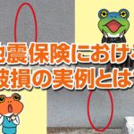 え、こんなのでおりるのと驚くかも！地震保険における破損の事例とは？